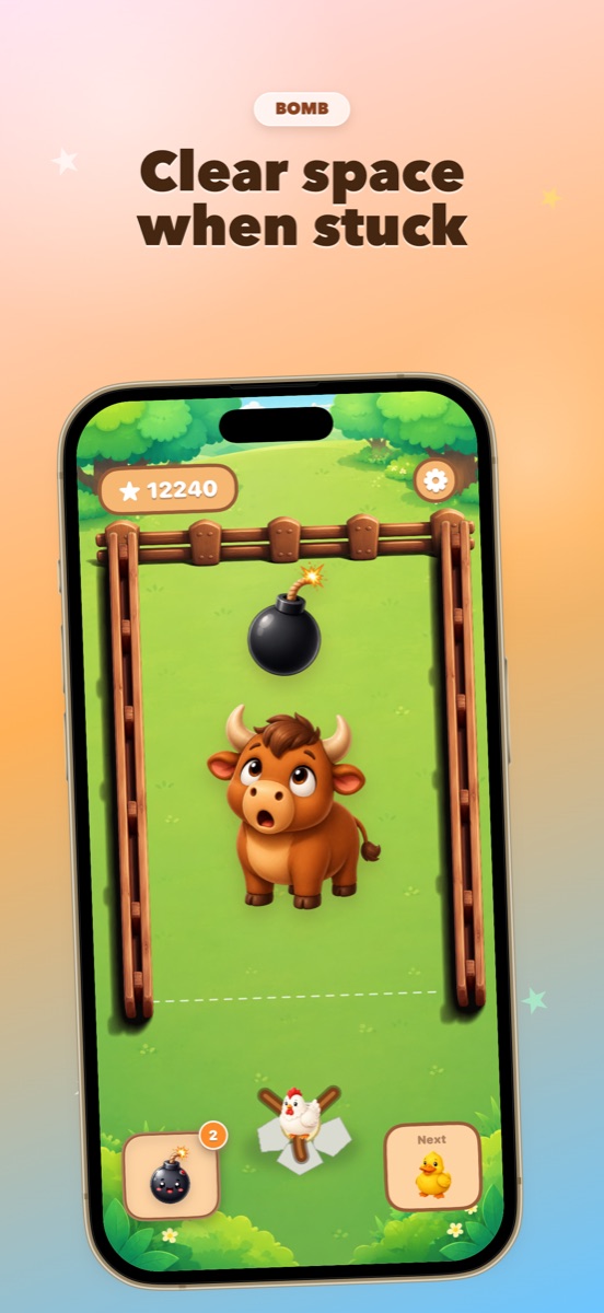 Animal Merge bomb powerup screenshot