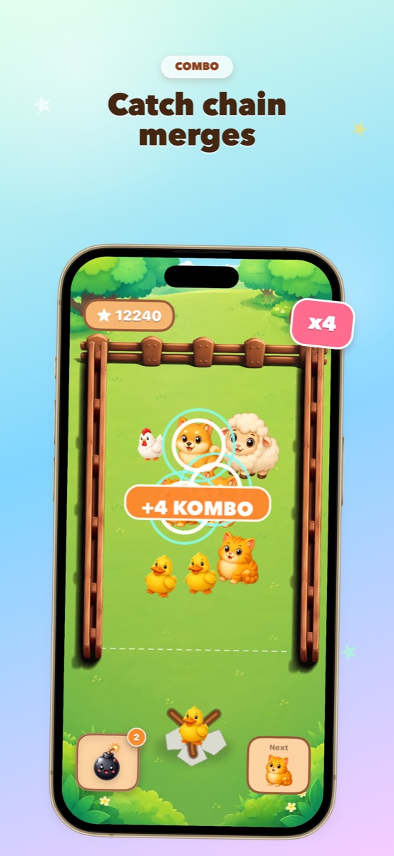 Animal Merge combo screenshot