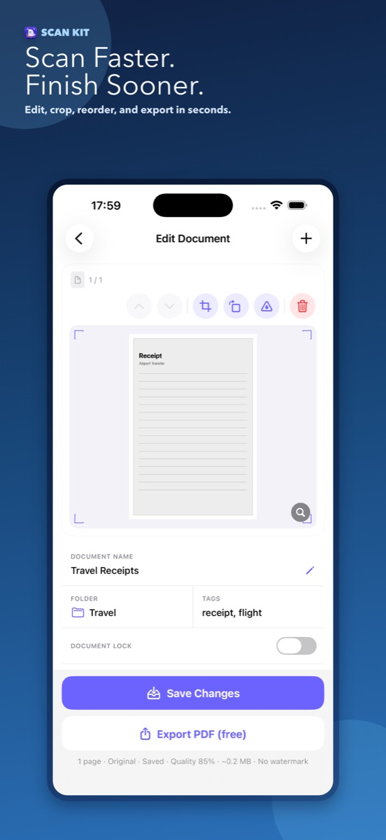 ScanKit fast scan screenshot